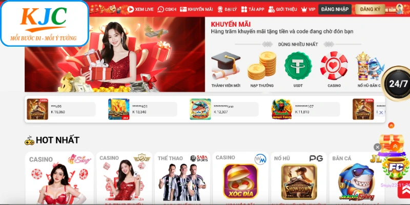 Hệ thống mang đến nhiều phần thưởng và cơ hội đáng giá